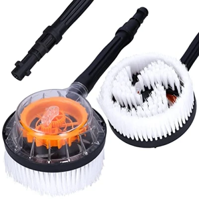 Afbeelding van Draaibare wasborstel voor Kärcher hogedrukreinigers K2 K3 K4 K5 K6 K7 Autowasborstel met nylon lans Hoogwaardige reserveonderdelen WB120/WB130