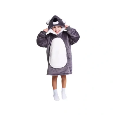 Afbeelding van Cozy Noxxiez Cuddle Poncho Schaap Medium 7 Tot 12 Jaar 80cm Hoodie