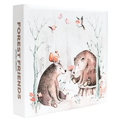 Afbeelding van Fotoalbum Forest Friends Insteekalbum voor 200 fotos 10x15 cm