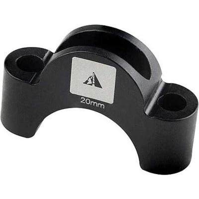 Afbeelding van Profile Design Aerobar Beugel Verhoger Zwart 20 mm / 31.8