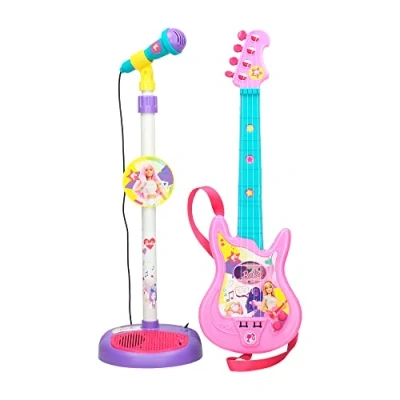 Afbeelding van Barbie Microfoon &amp; Gitaarset 8411865044009