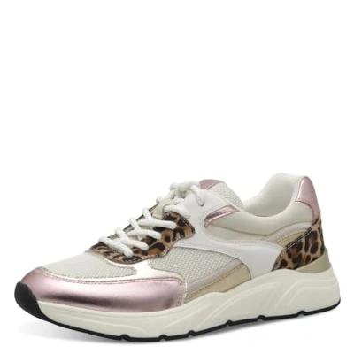 Afbeelding van Tamaris Dames 1 23745 43 Sneakers voor dames, Pink Comb