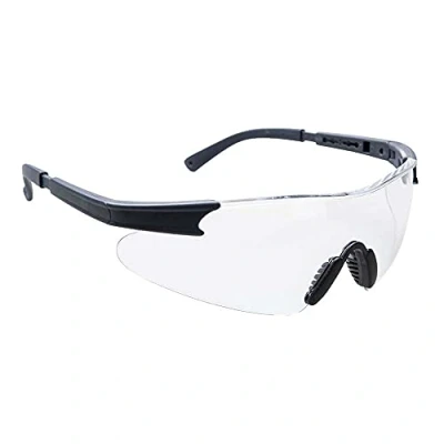 Afbeelding van Portwest PW17 EN166 gebogen veiligheidsspectacle, Talla única, transparant
