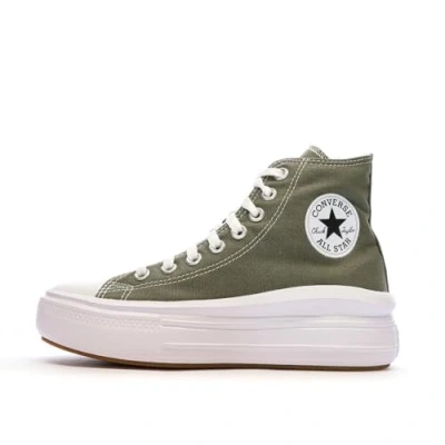Afbeelding van Converse Chuck Taylor ALL STAR MOVE Platform Sneakers hoog, Dames, Maat: 39, Utility/white/black Textiel