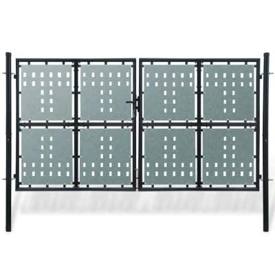 Afbeelding van Poort enkel 300x225 cm zwart