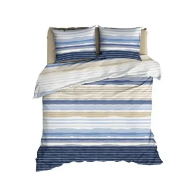 Afbeelding van Romanette Donnie Dekbedovertrek Lits jumeaux 240x200/220 cm Coastal Blue