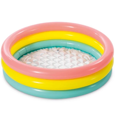 Afbeelding van Intex Opblaasbaar Zwembad Crystal 3 Rings 86x25 cm