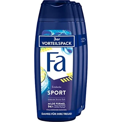 Afbeelding van Fa Sport douchegel met frisse, vitaliserende geur van citrusvruchten, 750 ml