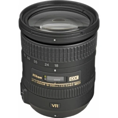 Afbeelding van Nikon Lens Zoom F 18 200 mm AF S f/3.5 5.6G IF ED VR II