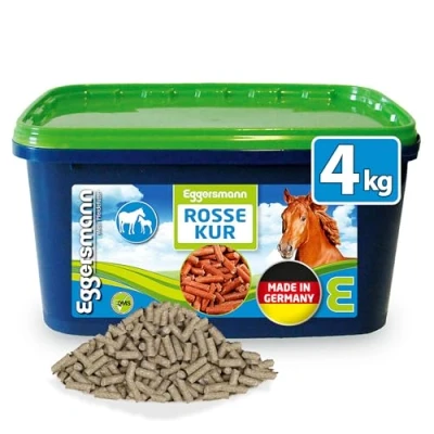 Afbeelding van Eggersmann Mein Pferdefutter Rosse Kur 4 kg Voedingssupplement voor paarden Met bètacaroteen ter ondersteuning van de vruchtbaarheid hengsten en merries Voedingsrijk voer