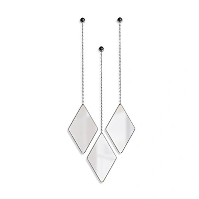 Afbeelding van Umbra Dima diamantvormige spiegels (set van 3)