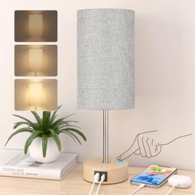 Afbeelding van STANBOW Dimbare bedlampje met touchscreen,