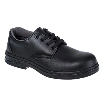 Afbeelding van Portwest Fw80 Scarpa Di Sicurezza Con Lacci S2 veiligheidsschoenen voor heren, zwart.