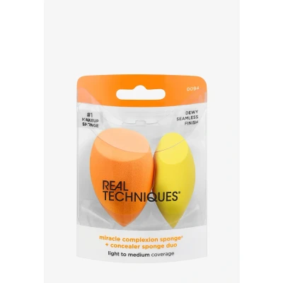 Afbeelding van Real Techniques Miracle Complexion Sponge + Concealer DUO Makeupsponsjes &amp; blenders, Dames, Maat: 37 g,