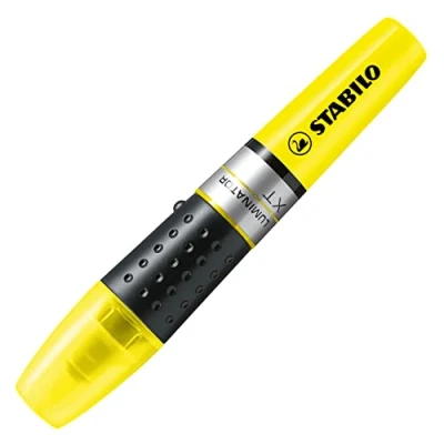 Afbeelding van STABILO LUMINATOR Markeerstiften, lange levensduur en dubbele lijndikte (2 + 5 mm), 1 stuk, geel