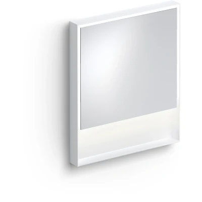 Afbeelding van Clou Look at Me spiegel 70cm LED verlichting IP44 mat wit