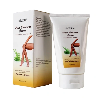 Afbeelding van Envisha Hair Removal Cream Ontharingscrème Haar Verminderende Crème