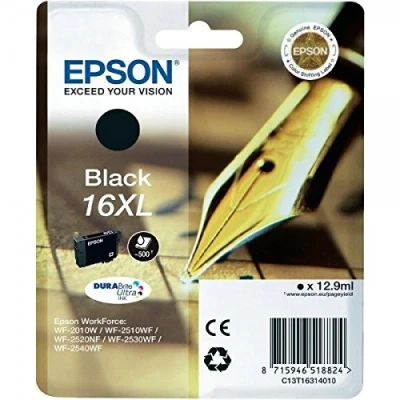 Afbeelding van Epson 16XL (C13T16314012) Inktcartridge Zwart Hoge capaciteit
