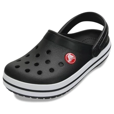 Afbeelding van Crocs Crocband Clog K, uniseks kinderklompen, zwart.
