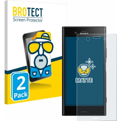 Afbeelding van BROTECT Screenprotector voor Sony Xperia XZ1 Folie Beschermfolie matte (2 Stuks)