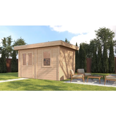 Afbeelding van Trendhout de Hoeve XL Kapschuur 635x440 cm Douglashout