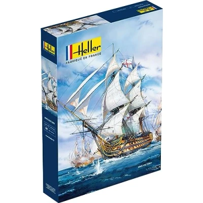 Afbeelding van 1:100 Heller 80897 HMS Victory Ship Plastic Modelbouwpakket
