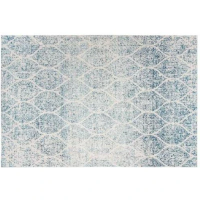 Afbeelding van Tapijt DKD Home Decor Blauw Katoen Chenille (120 x 180 1 cm)