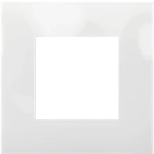 Afbeelding van Niko Enkele afdekplaat, kleur Pure liquid snow white