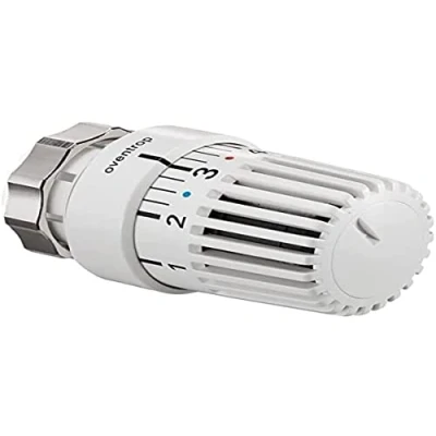 Afbeelding van Oventrop Thermostaatkop wit effen