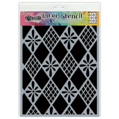 Afbeelding van Ranger Dylusions stencil diamond forever large