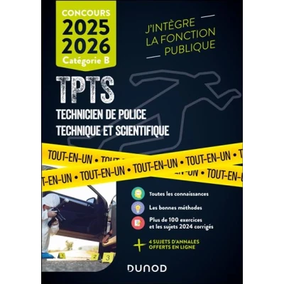 Image de Concours TPTS Technicien Police technique et scientifique 2025 2026