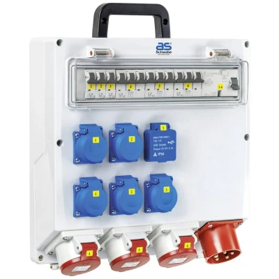 Afbeelding van AS Schwabe CEE stroomverdeler Wandverteiler FIXO 5 MAX 61523 400 V 32 A