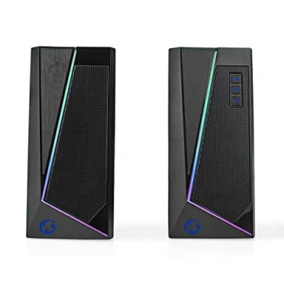Afbeelding van Gaming luidsprekers Nedis (18 watt, LED, Touchbediening)