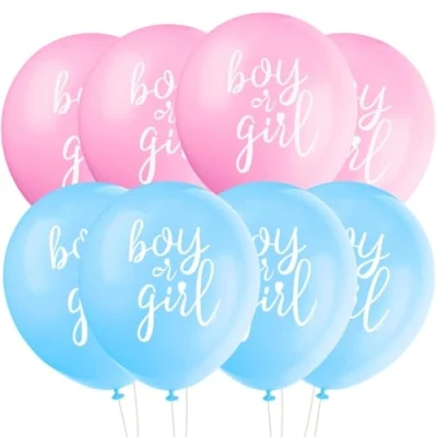 Image de ballons Genre révéler des 30cm 8 pièces