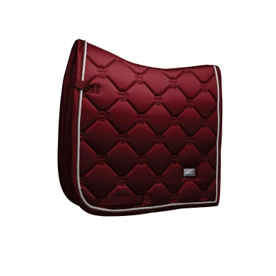 Image de Equestrian Stockholm dressage saddle pad Bordeaux