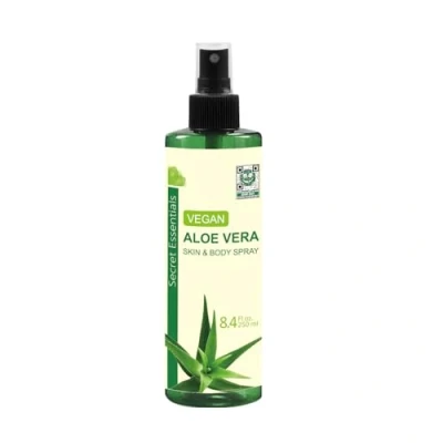 Afbeelding van Veganistische aloë vera gelspray, cosmeticakanaal: zeer goed, natuurlijk en voor huid, haar lichaam, 250 ml van hoge kwaliteit, echt sap, niet poeder