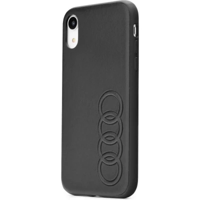 Afbeelding van Audi Synthetic Leather Back Case Geschikt voor Apple iPhone 11 Pro (5.8&quot;) Zwart