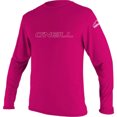Afbeelding van O&#039;Neill UV werend shirt voor jongens en meisjes slim fit roze maat 152 164cm