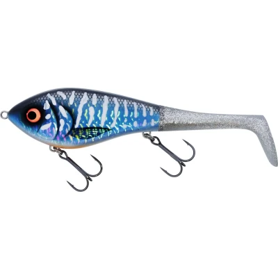 Afbeelding van Westin Swim Tail 12cm 62gr Suspending Lagoon Pike 1 body 2 tails