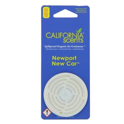Afbeelding van California Scents Luchtverfrisser Newport New Car op kaart 1711603