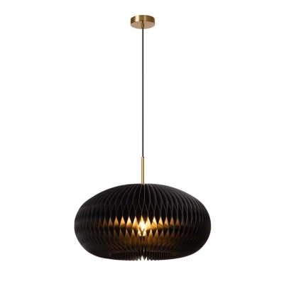 Afbeelding van Lucide ARMONI Hanglamp Ø 52 cm 1xE27 Zwart