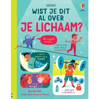 Afbeelding van Uitgeverij usborne wist je dit al over lichaam?