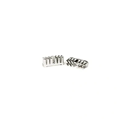Afbeelding van Elvedes Koelvinnen Aerostream 6800cf3 Aluminium Zilver 2 Stuks