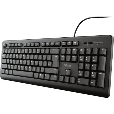 Afbeelding van Trust Primo toetsenbord USB Duits Zwart