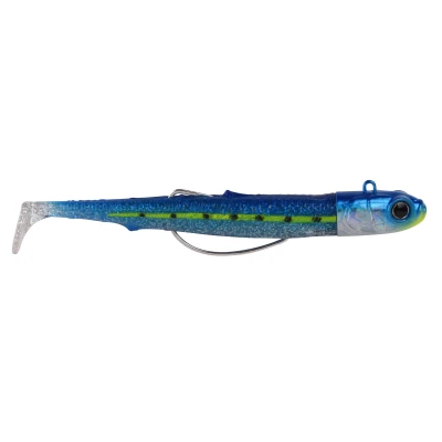 Afbeelding van Spro Gutsbait Salt Zeevis Softbait Blue Minnow 8cm (7g) Shad
