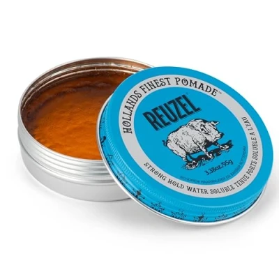 Afbeelding van Reuzel zalf met sterke grip, grip voor een ultra glanzende look, oplosbaar in water vanillegeur 95 g