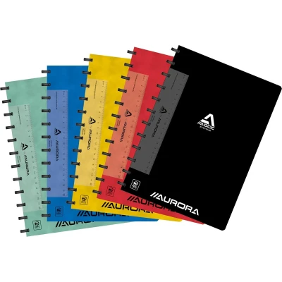 Afbeelding van Adoc Classic Schrift, Ft A4, 144 Bladzijden, Gelijnd, Geassorteerde Kleuren Schrift