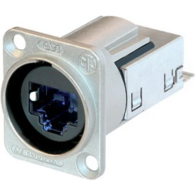 Afbeelding van Neutrik Ntr Ne8Fdy C6 Panel Mount Jack Rj 45 Nickel