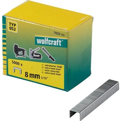 Afbeelding van Wolfcraft 7032100 Nieten met brede rug Type 53 5000 stuk(s) Afm. (l x b) 8 mm 11.2