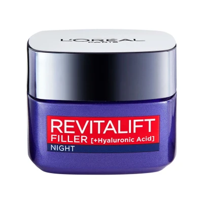 Afbeelding van L&#039;Oréal Revitalift Filler Deep Replumping Anti Ageing Nachtcrème 50 ml (licht beschadigd doosje)
